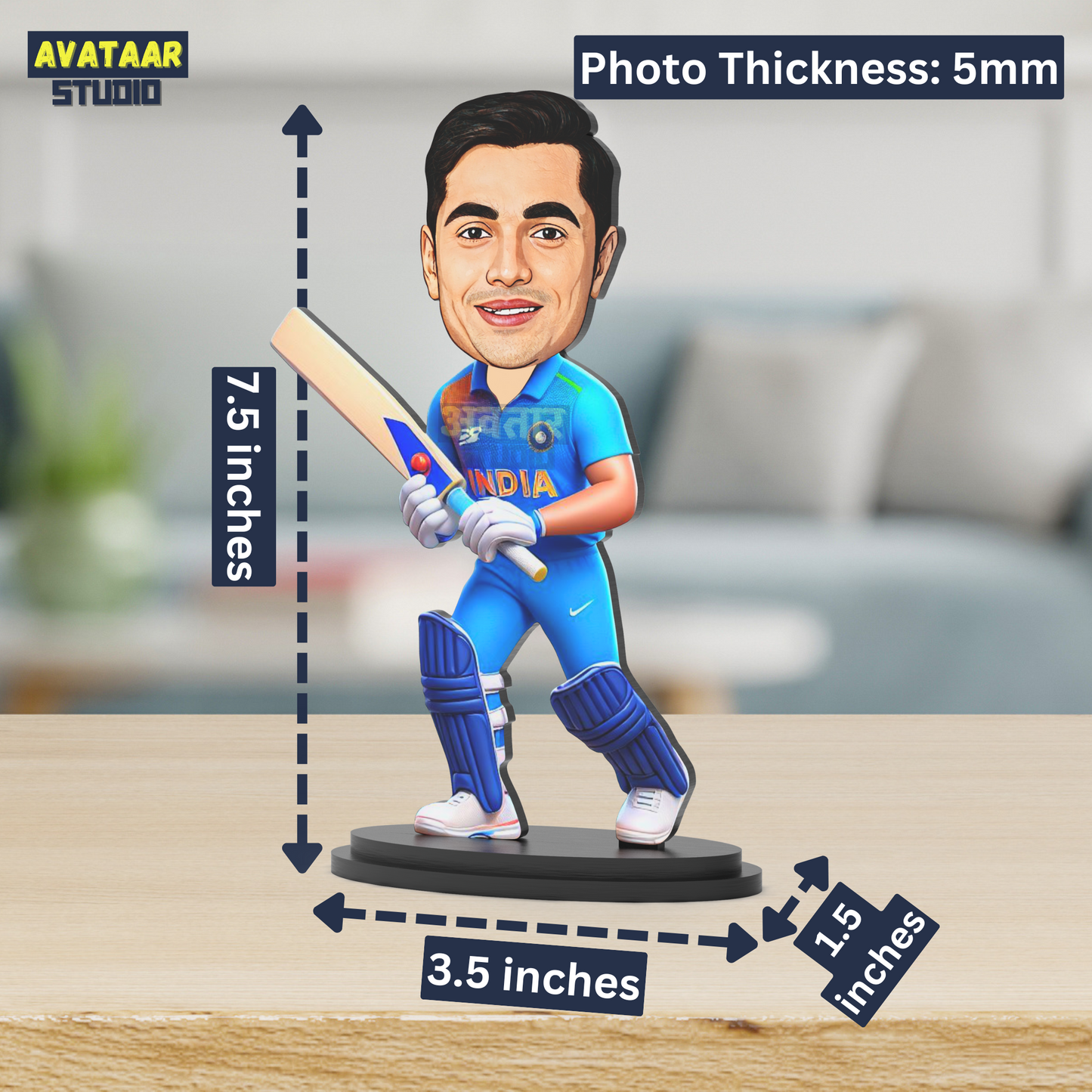 Combo of Three- Single Avatar Stands (Choose any three single designs)