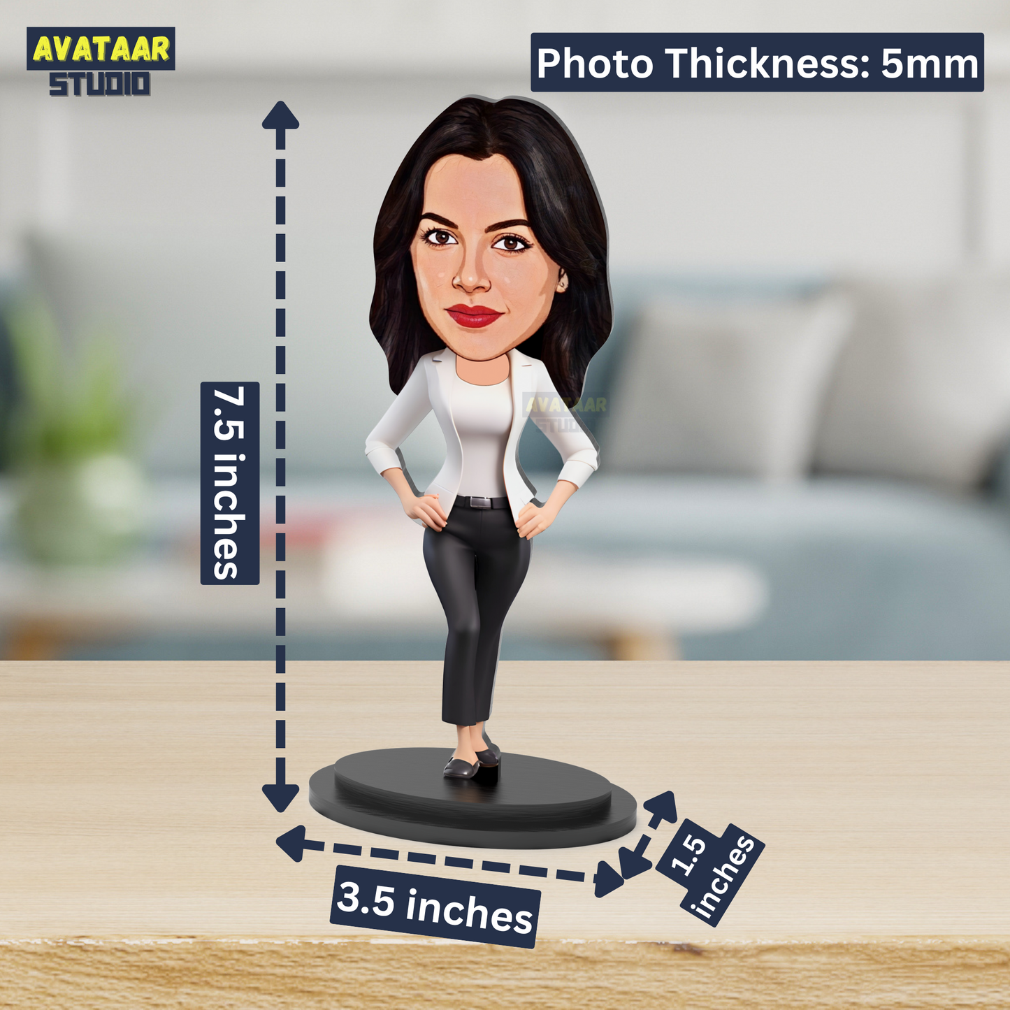 Combo of Three- Single Avatar Stands (Choose any three single designs)