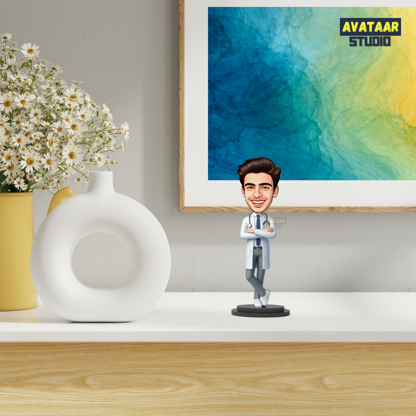 Combo of Three- Single Avatar Stands (Choose any three single designs)