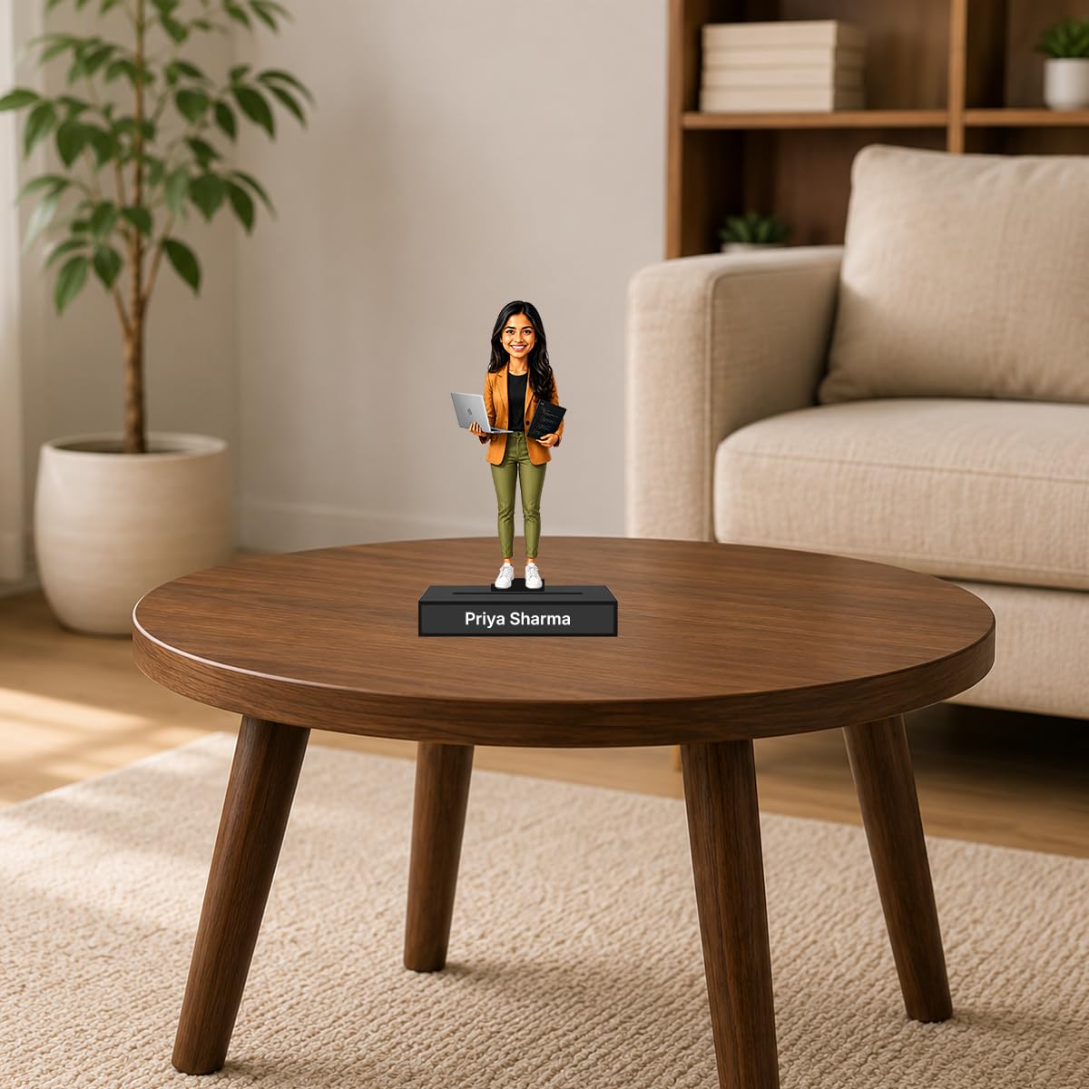 Personalized Code Queen Avataar Stand with Name, Custom Photo Caricature Standee, Software Developer Desk Decor, Personalized Gift for Programmers, Engineers, Coders & IT Professionals (SOFTWARE ENGINEER, 7 INCHES)
