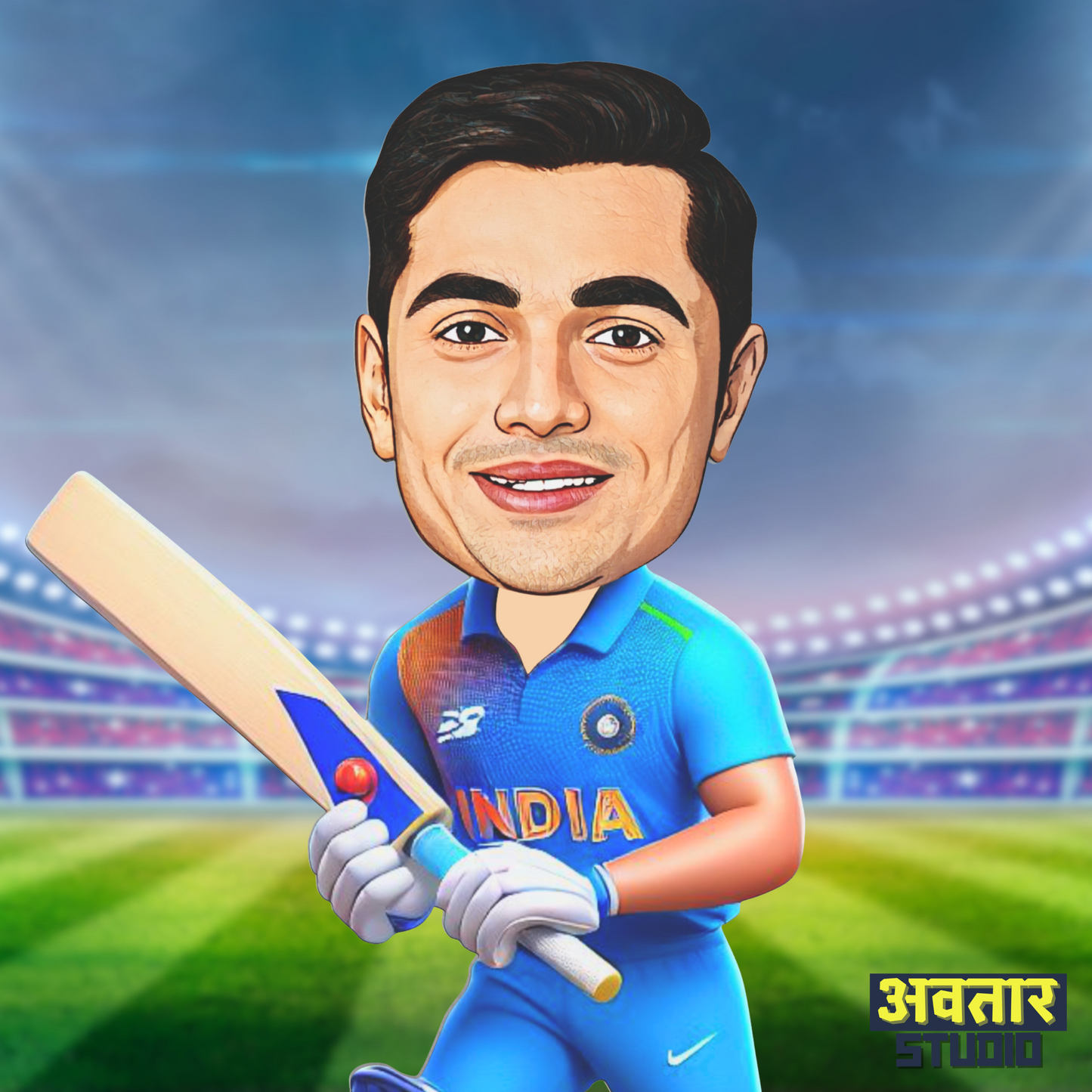 Avatar Display Picture (DP) - CRICKET BATSMAN